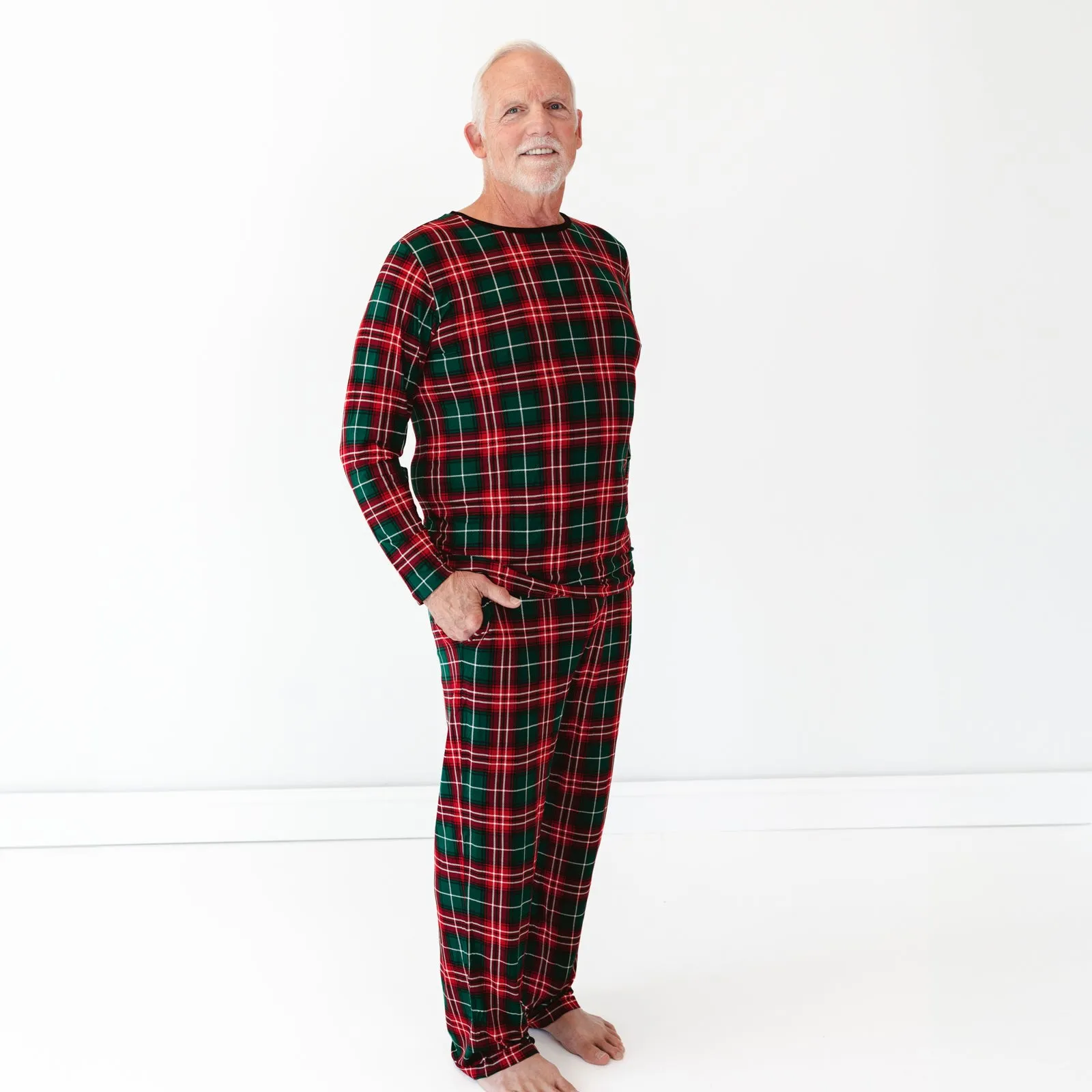 Fireside Plaid Men's Pajama Top