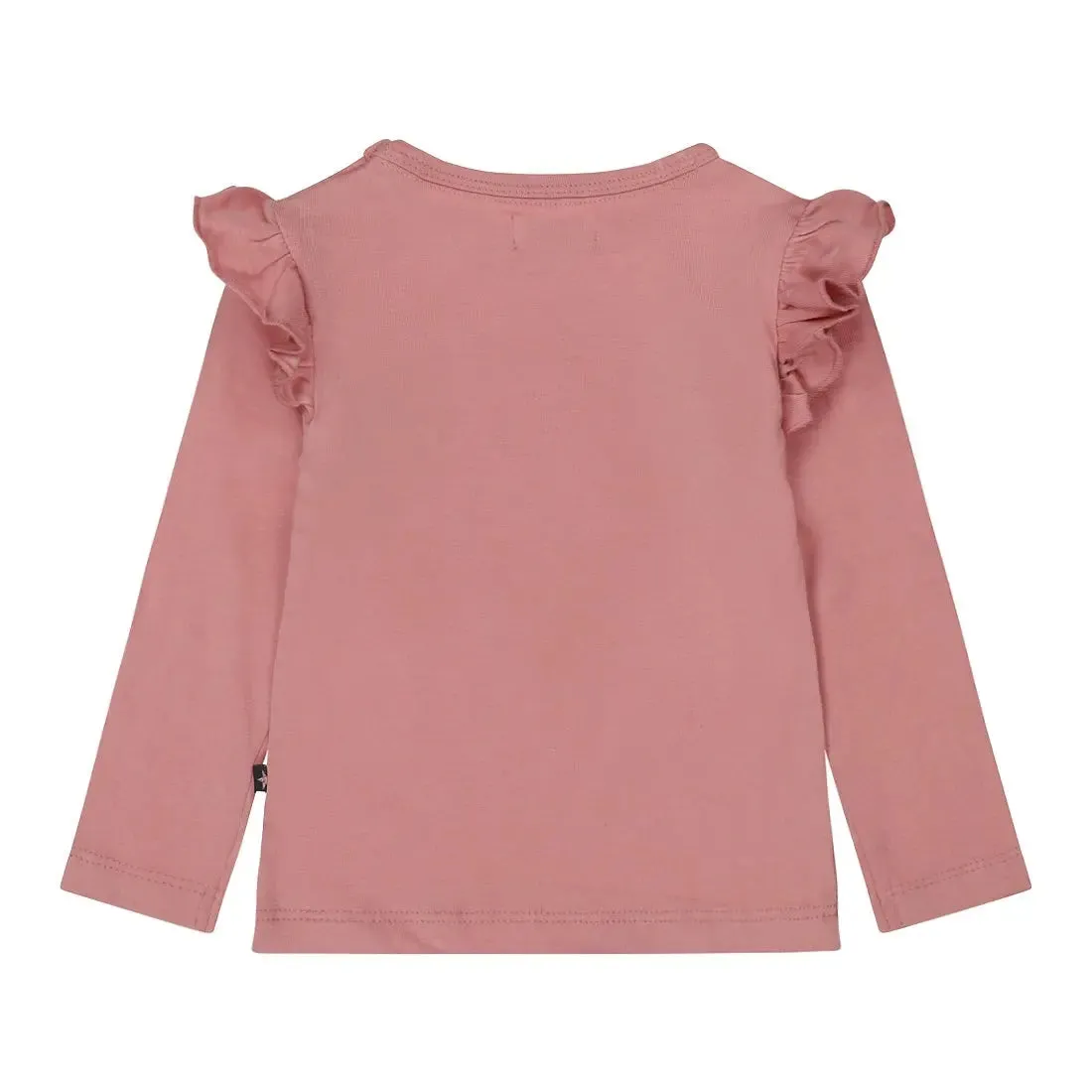 Girls Pink Long Sleeve Shirt | Dirkje