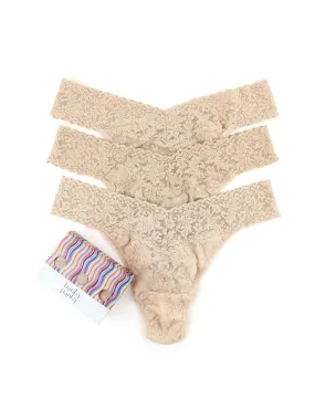 Hanky Panky 3-Pack Original Rise Thongs