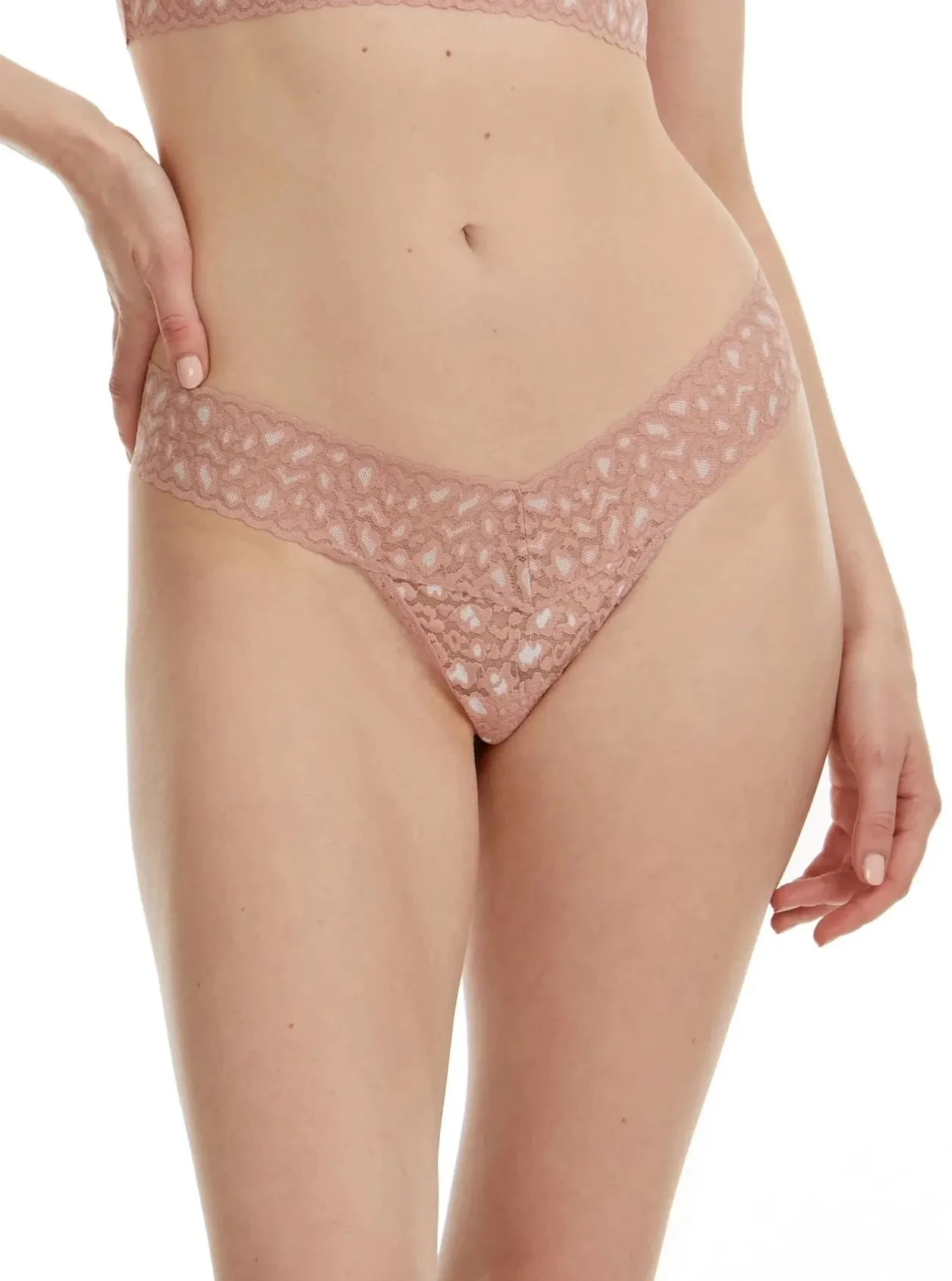 Hanky Panky Leopard Low Rise Thong