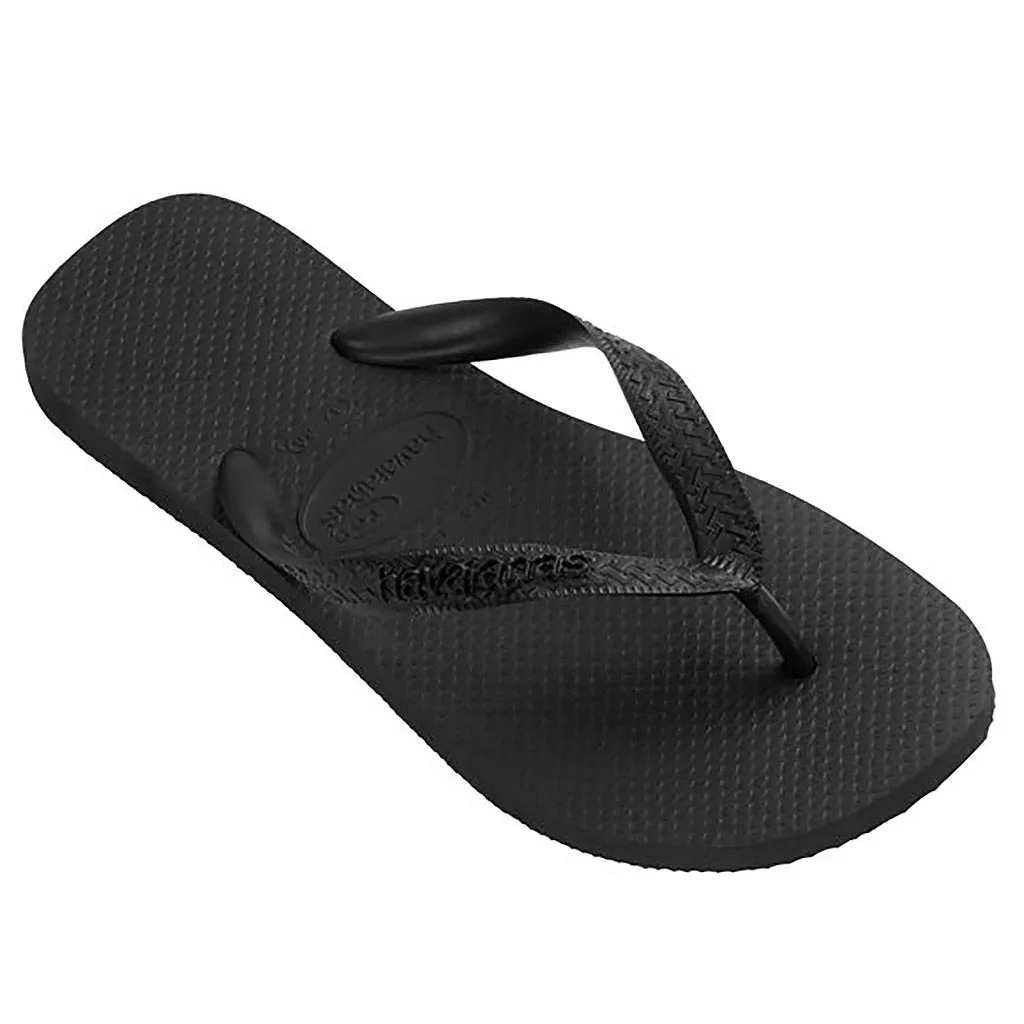 Havaianas Top Black Thongs