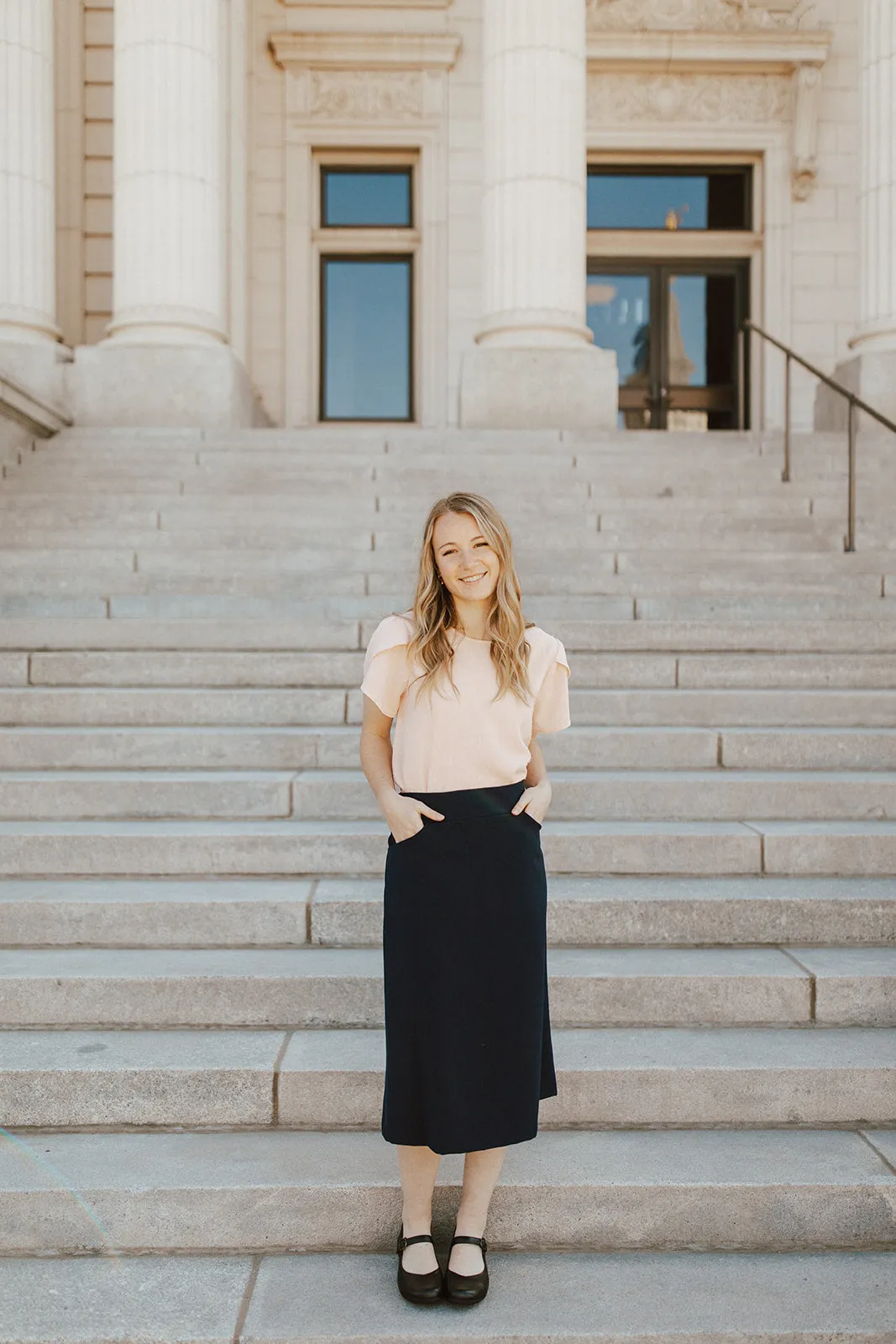 Jasmine Skirt Navy