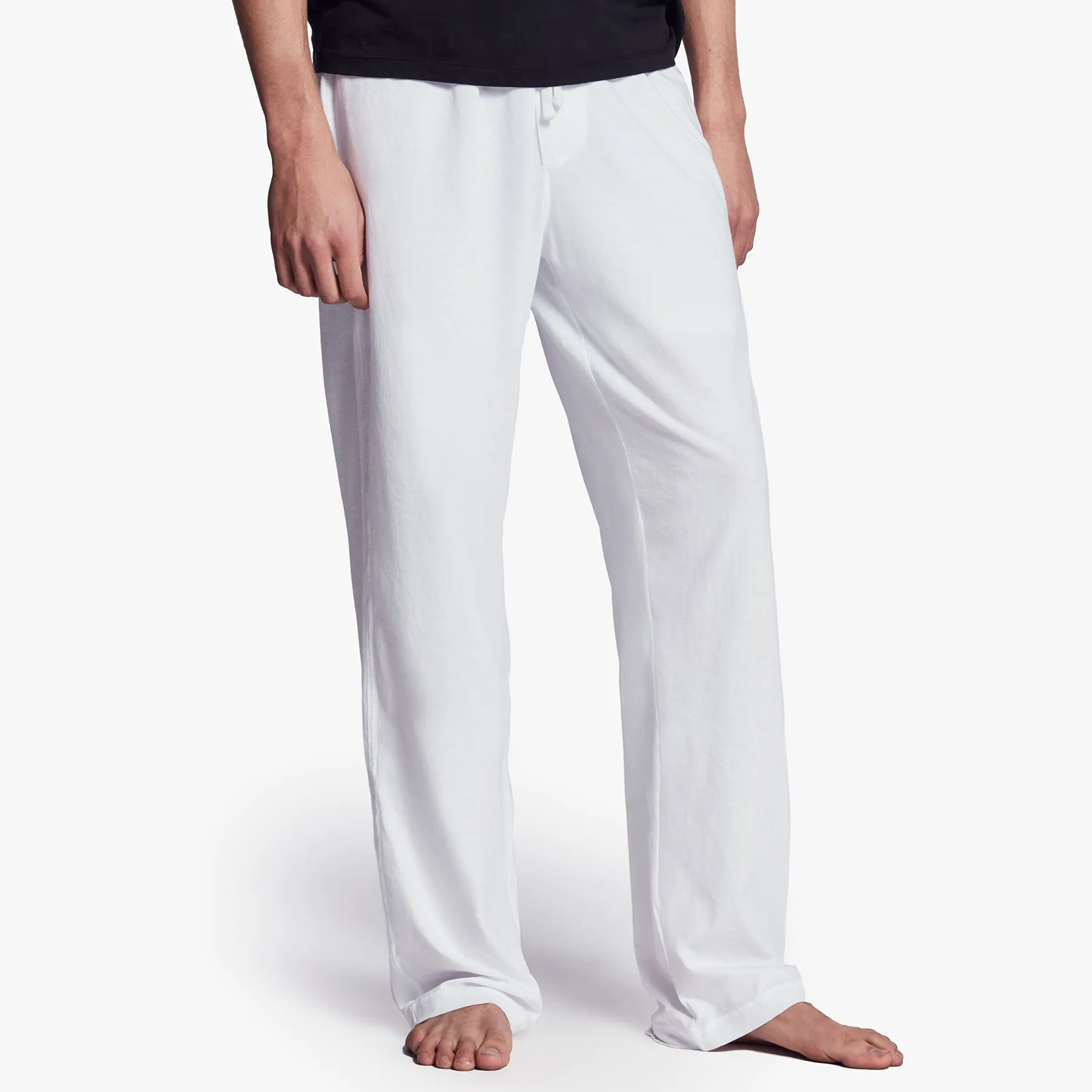 Jersey Pajama Pant - White