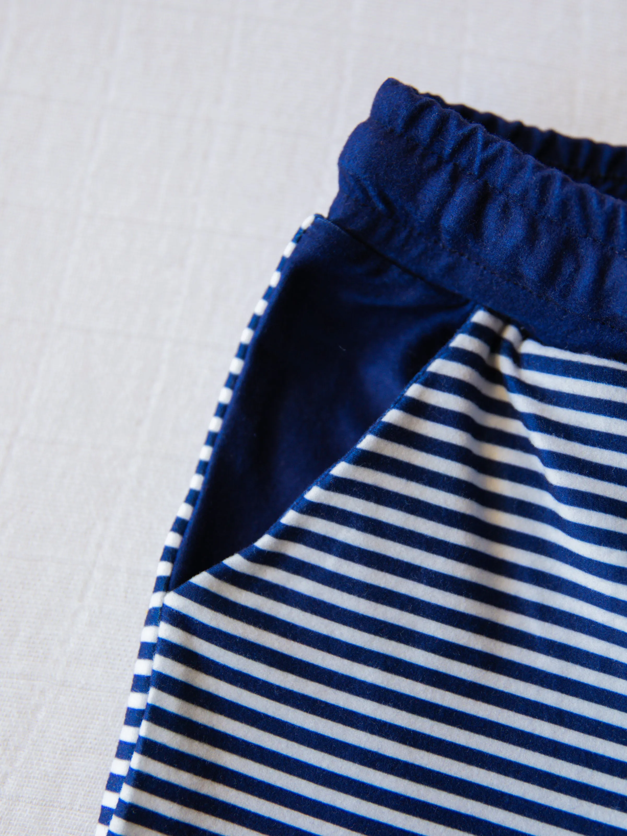 Jogger Play Set - Navy Stripe