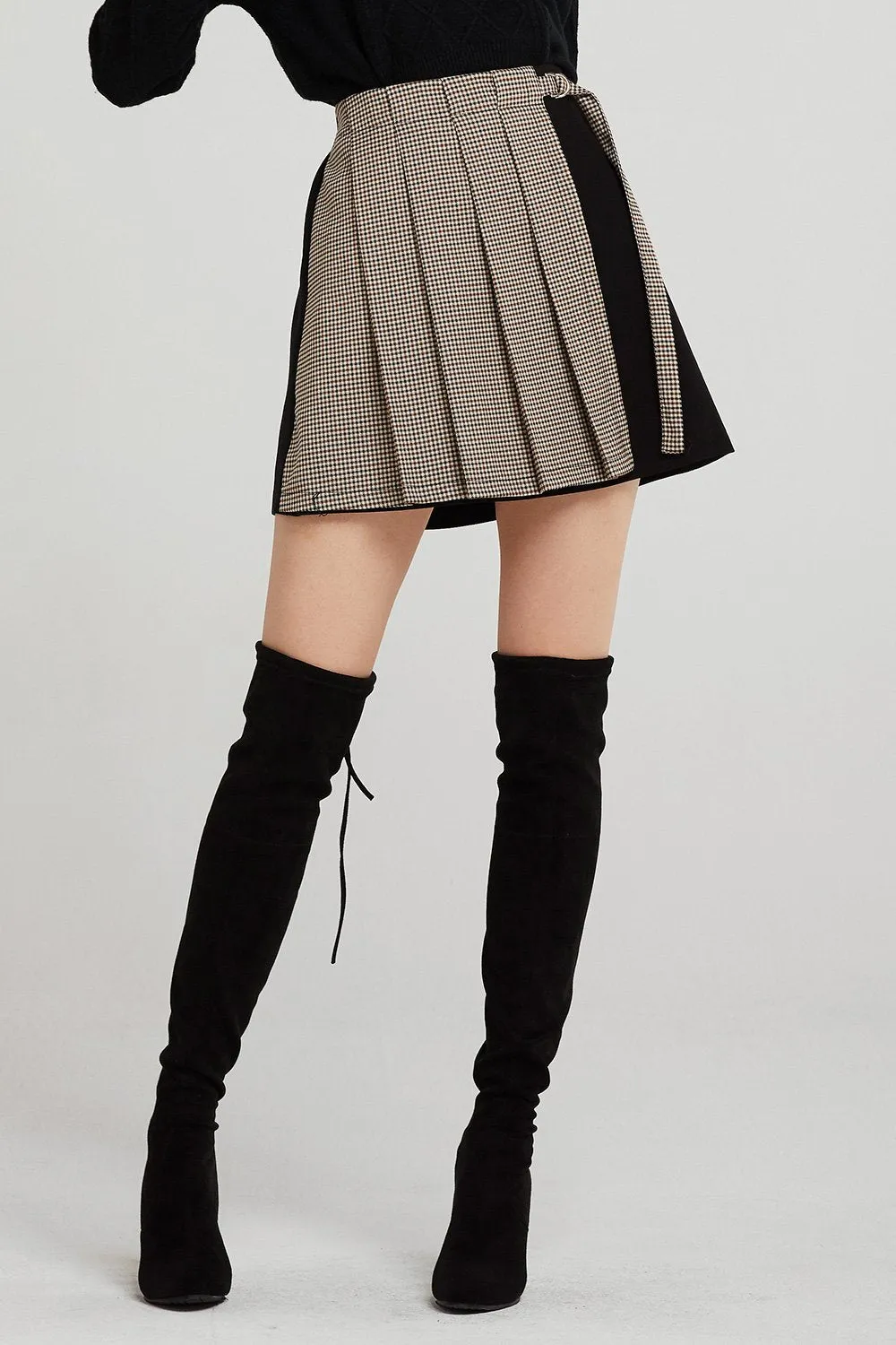 Kinley Pleated Wrap Skirt