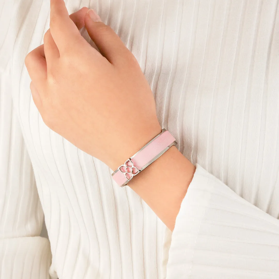 Lotus Silk Cuff - Shophouse Pink