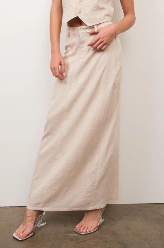 marcella skirt - natural