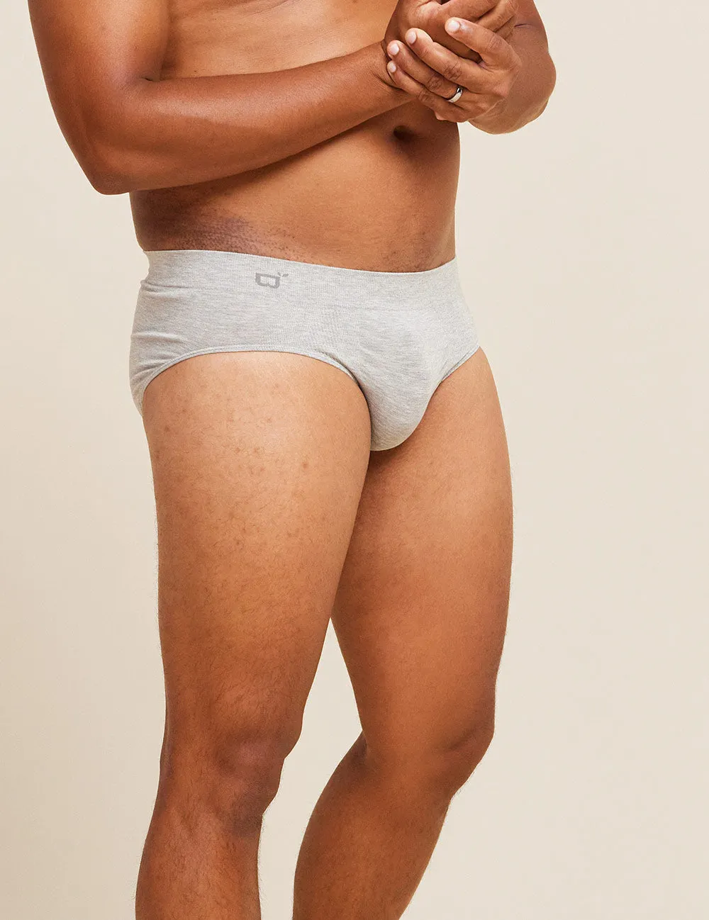 Men's Original Briefs - Light Grey Marl