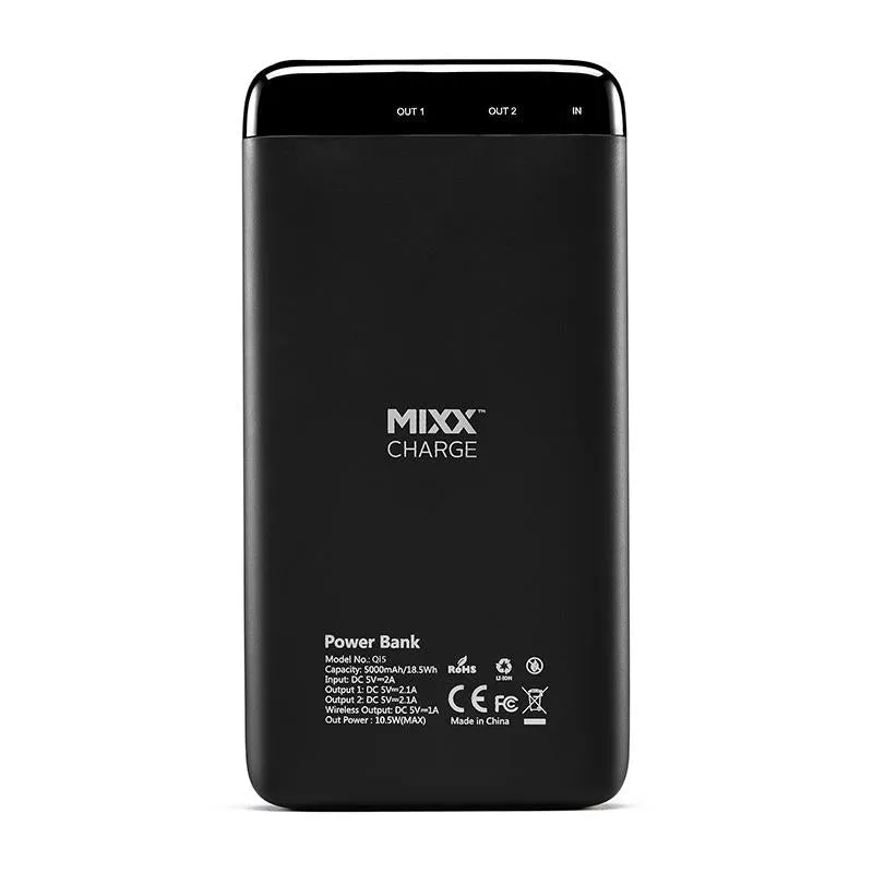 MIXX Qi5 WIRELESS CHARGER & POWER BANK