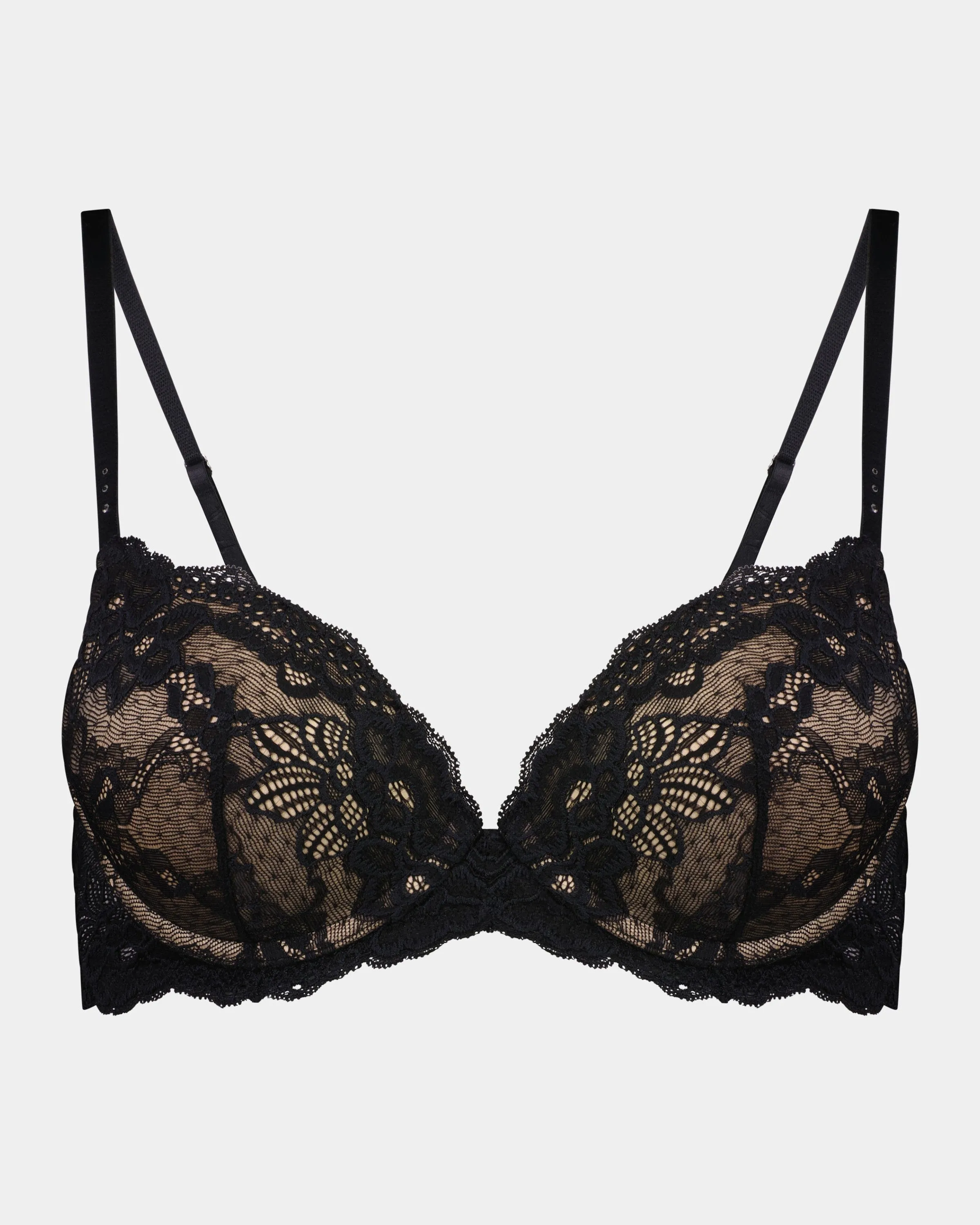 My Fit Lace 200% Boost Push Up Plunge Bra