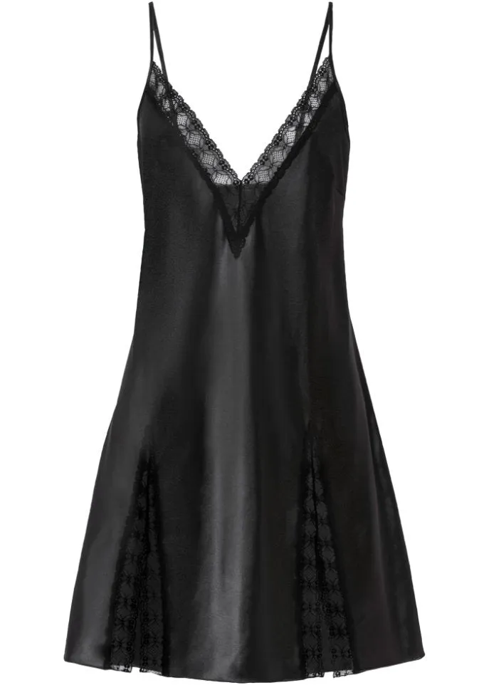 Nightgown Venus, black