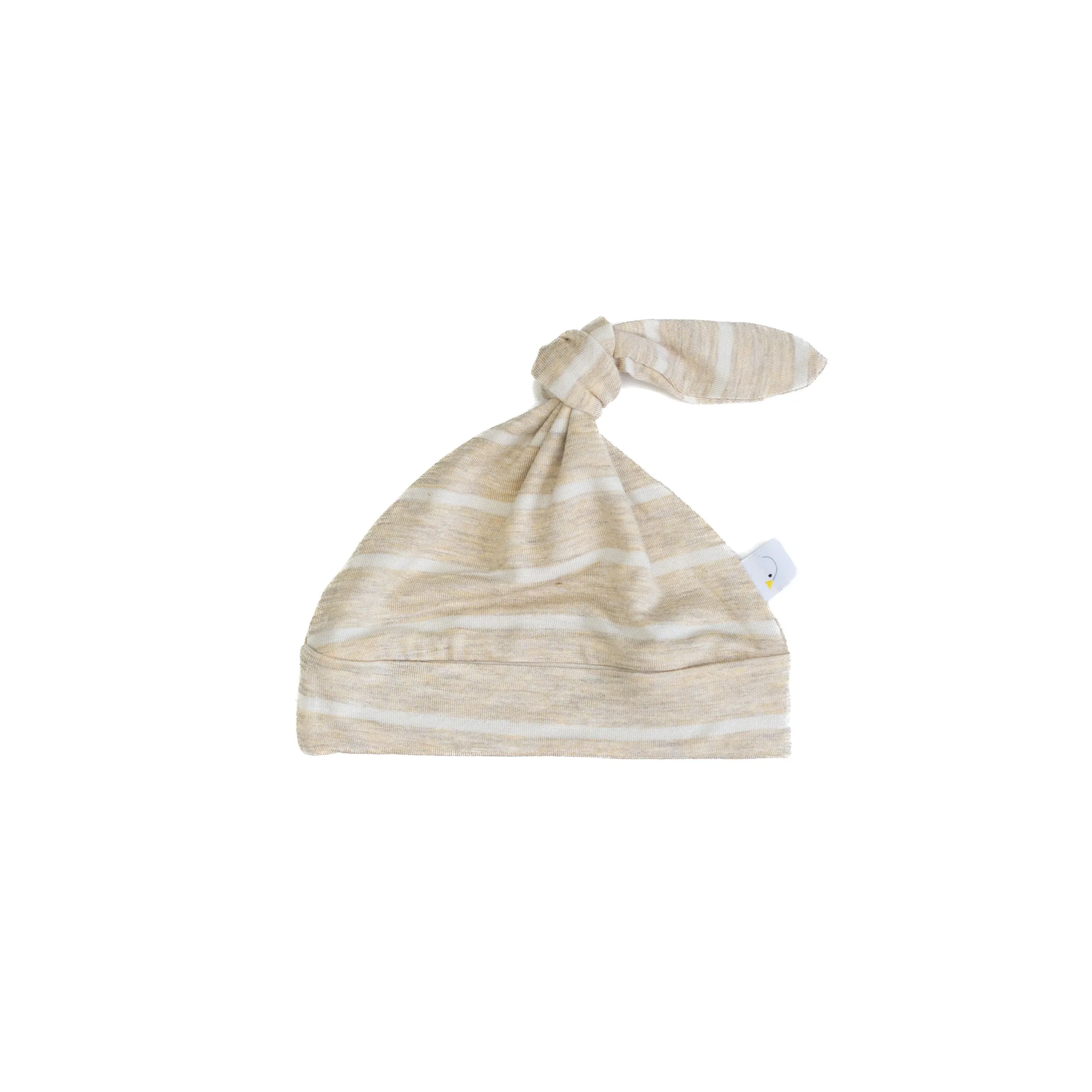 oatmeal stripe / knotted sac set