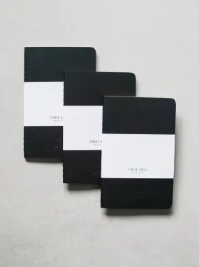 ORILABO x Moleskine Softcover Mini Cahier Note Book 3-Pack