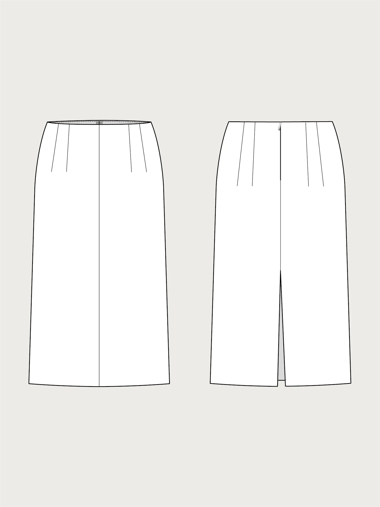 PENCIL SKIRT PATTERN