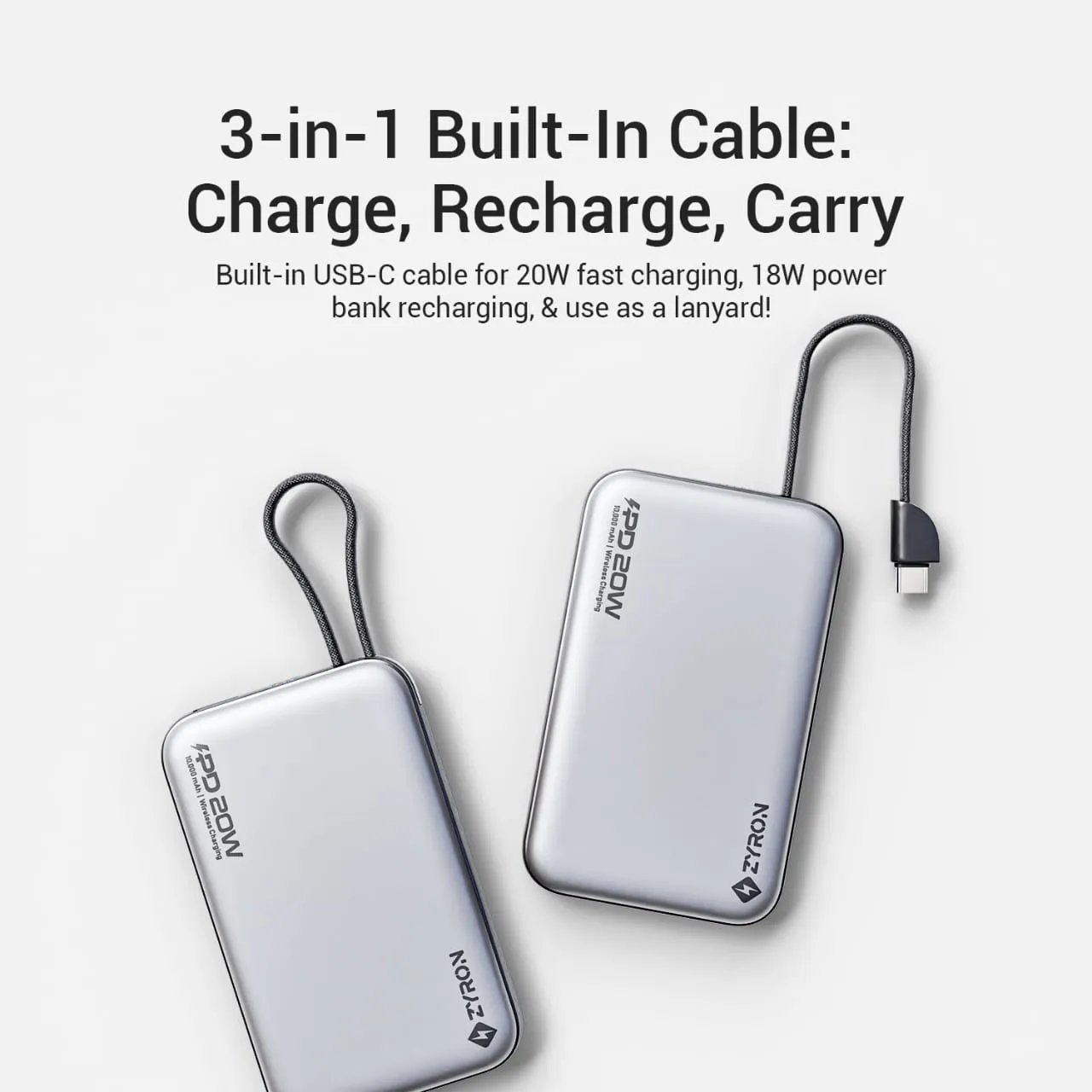 PowaSnap 10000mAh MagSafe Power Bank