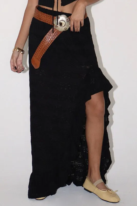 presley skirt - black