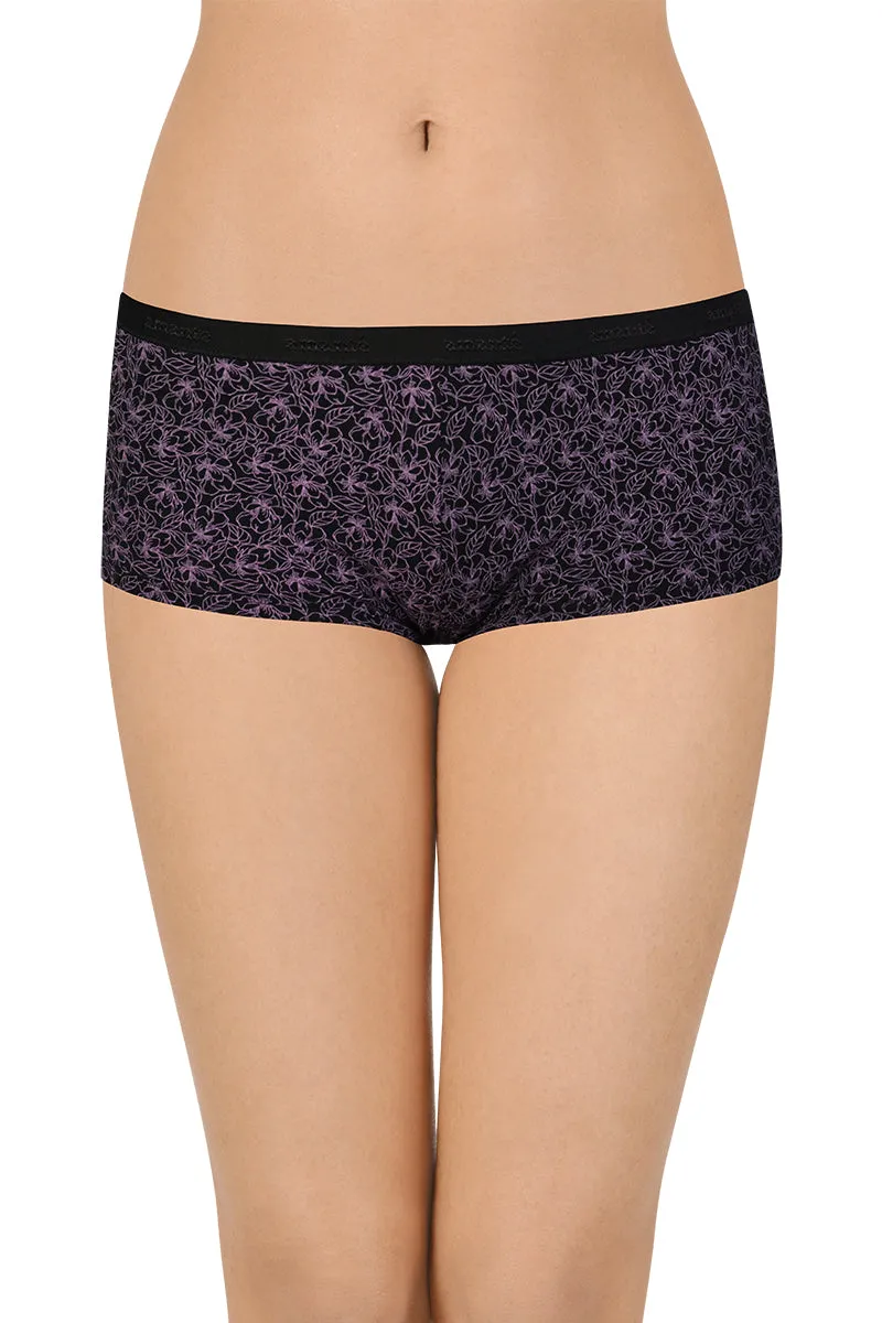 Printed Low Rise Boyshorts (Pack of 2)