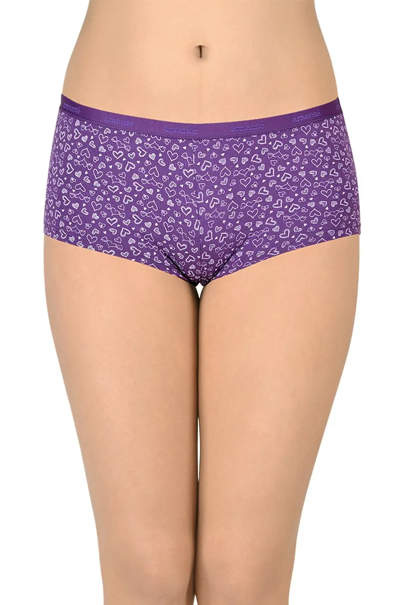 Printed Low Rise Boyshorts (Pack of 2)