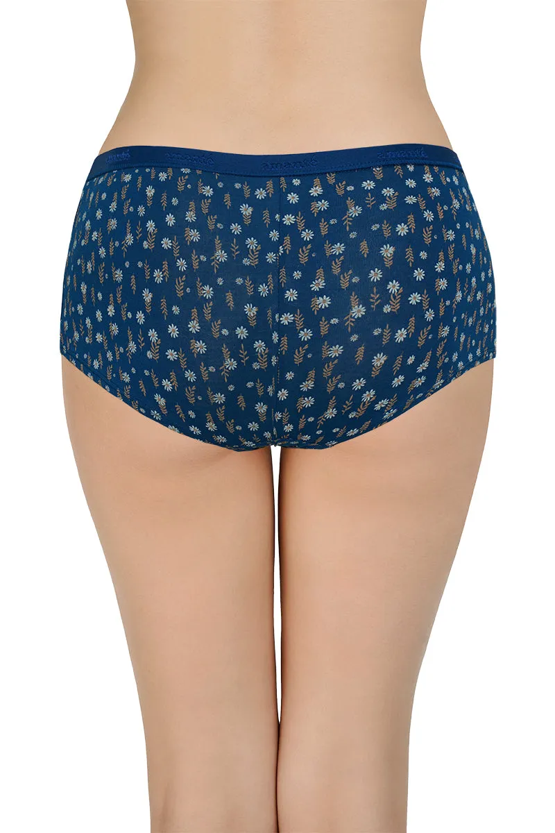 Printed Mid Rise Boyshorts (Pack of 2)