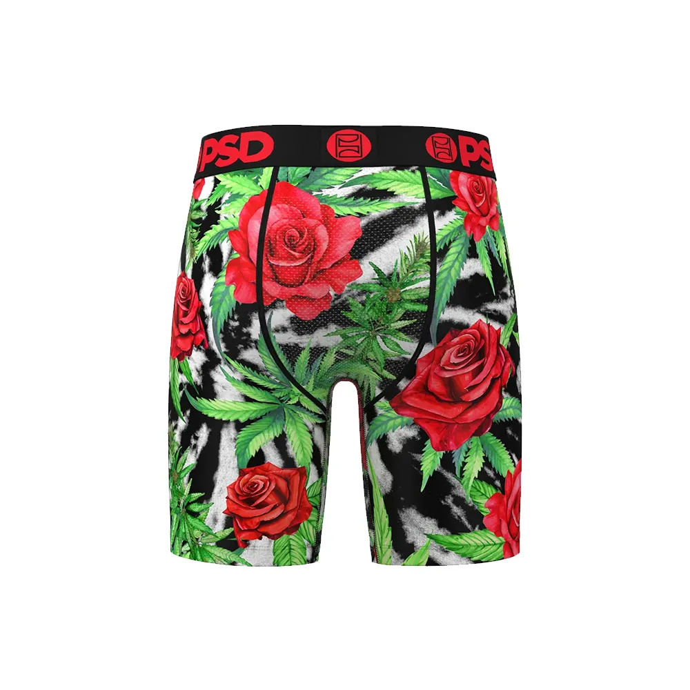 Red Rose Buds Boxer Briefs