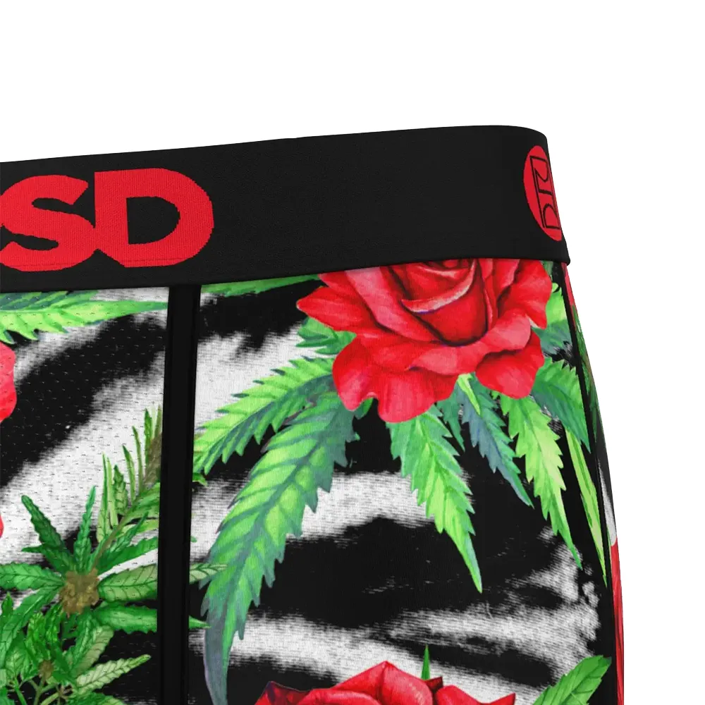 Red Rose Buds Boxer Briefs