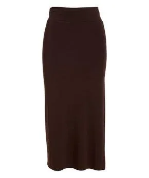 Side-Slit Pencil Skirt