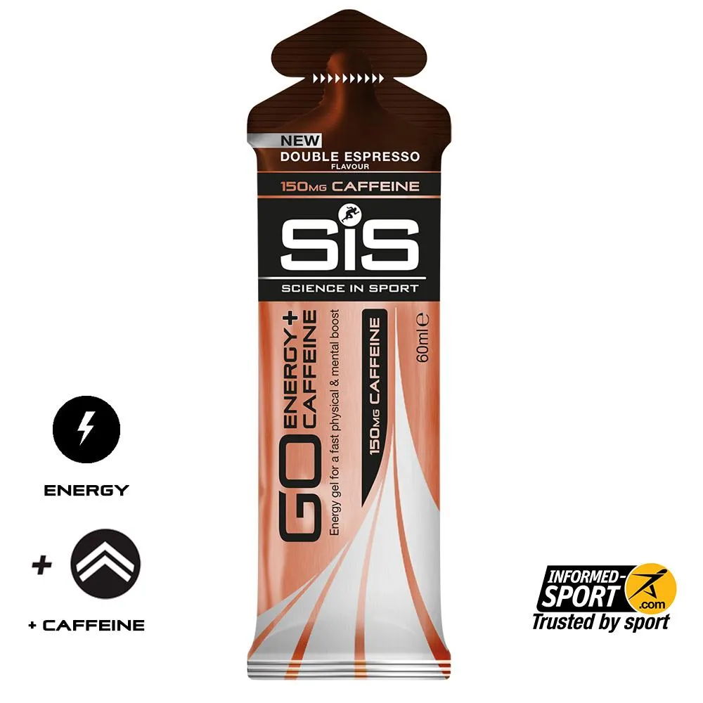 SiS GO Energy   Caffeine Gel 60ml - Double Espresso