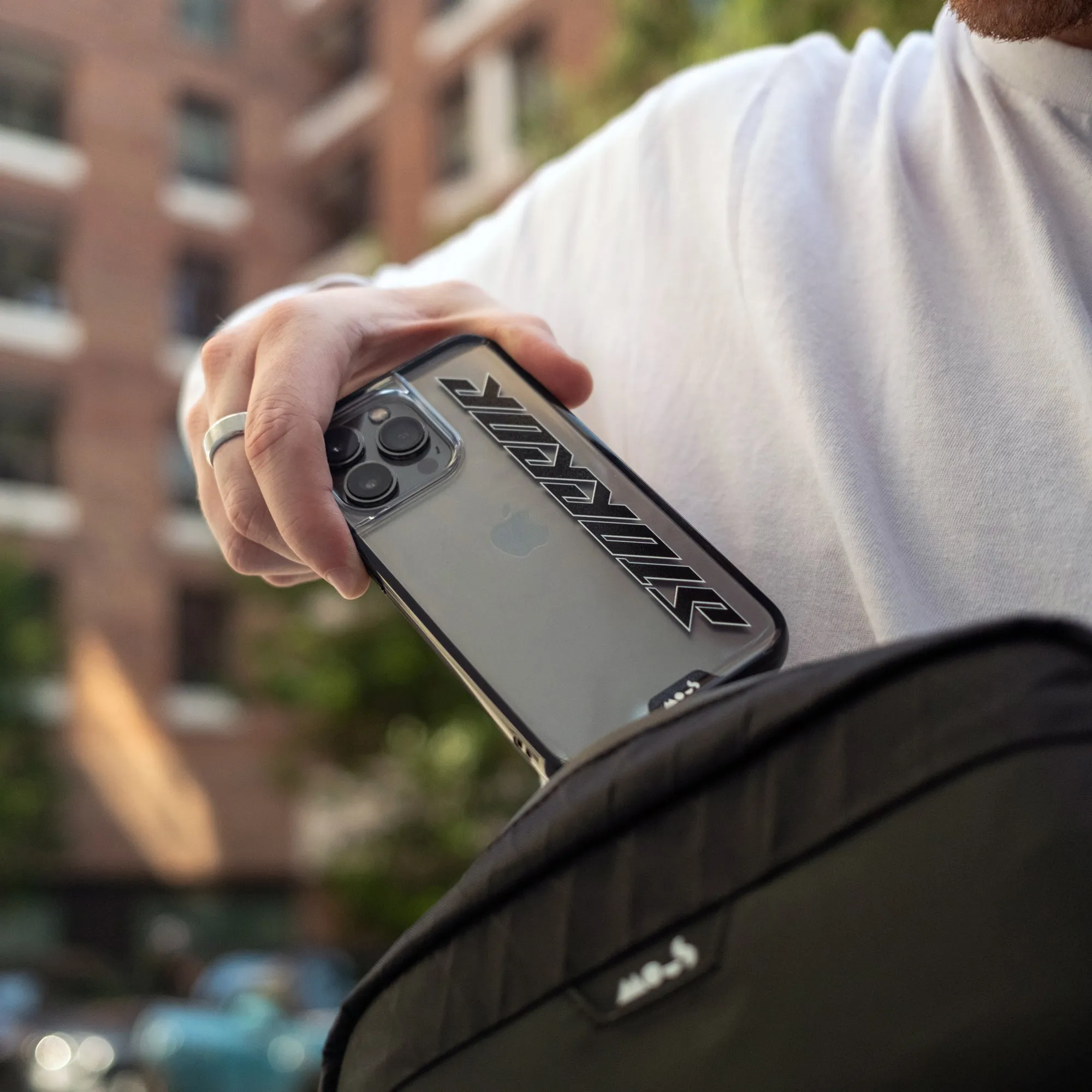 STORROR Logo Printed Phone Case - Clarity