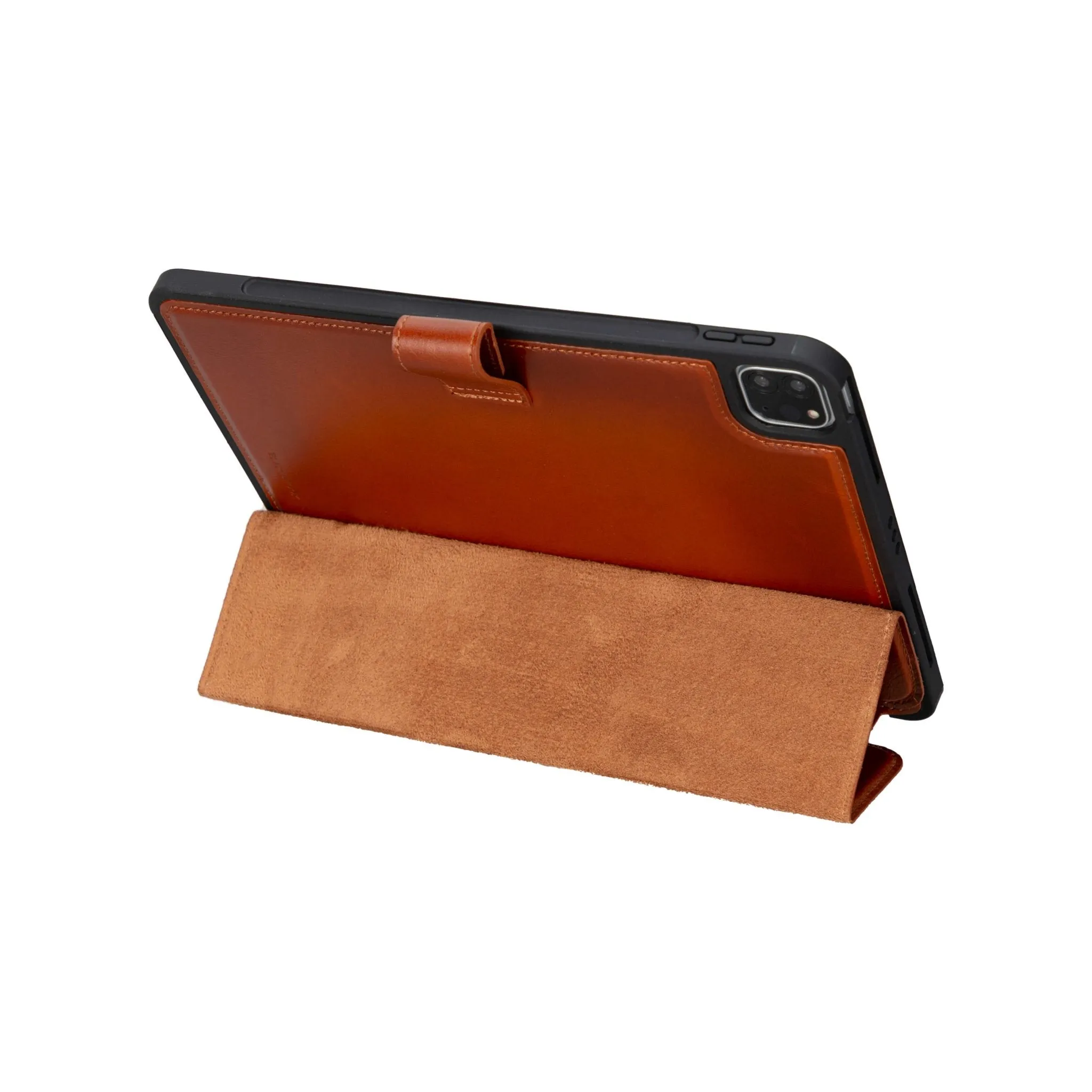 Trigon Leather Folio iPad Air 13" (2024), Burnished Tan