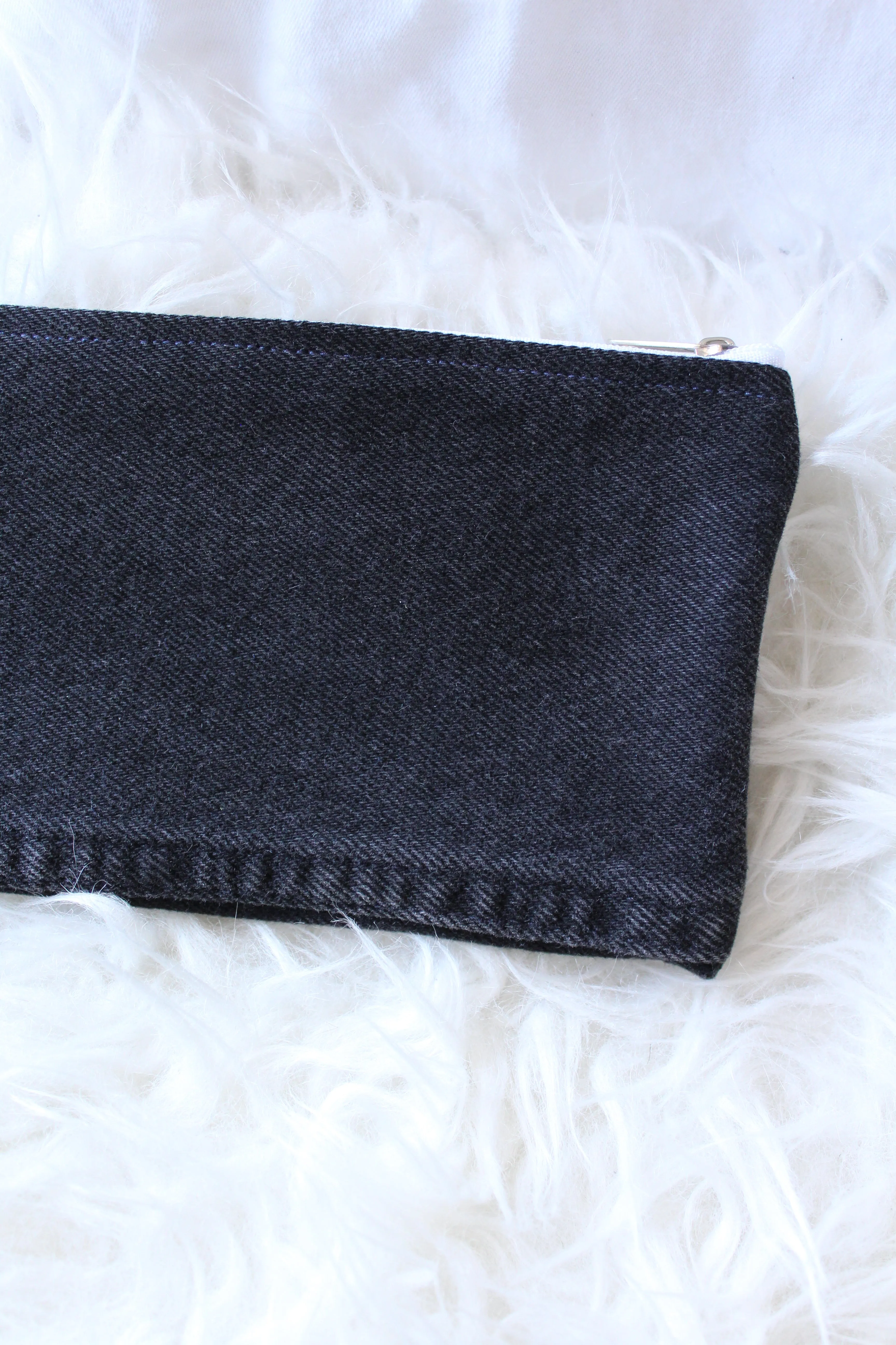 Vintage Denim Pencil Case