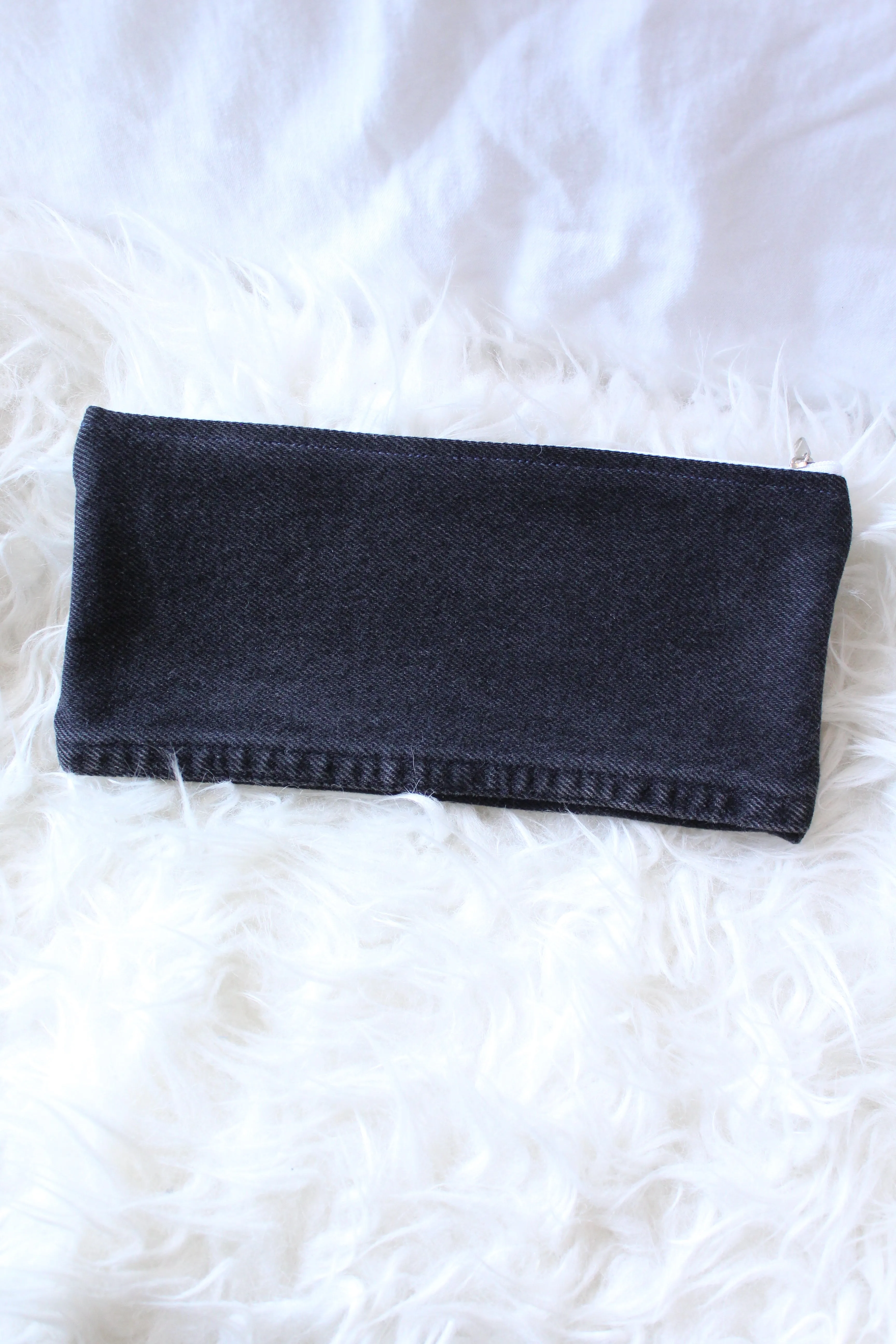 Vintage Denim Pencil Case