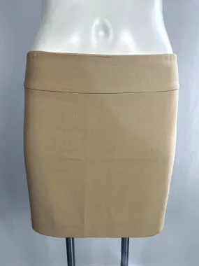 Vintage The Limited Size 14 Tan Mini Skirt